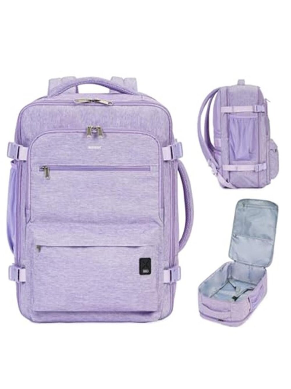 Travel Backpack Personal Item Bag Spirit Airlines 18x14x8 Laptop Backpack Purple